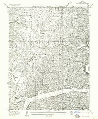 Schuyler Missouri Historical topographic map, 1:24000 scale, 7.5 X 7.5 Minute, Year 1957