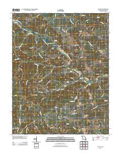 Scopus Missouri Historical topographic map, 1:24000 scale, 7.5 X 7.5 Minute, Year 2012