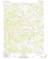 Scopus Missouri Historical topographic map, 1:24000 scale, 7.5 X 7.5 Minute, Year 1980