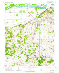 Scott City Missouri Historical topographic map, 1:24000 scale, 7.5 X 7.5 Minute, Year 1963