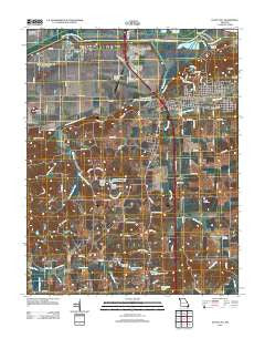 Scott City Missouri Historical topographic map, 1:24000 scale, 7.5 X 7.5 Minute, Year 2012