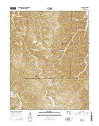 Seaton Missouri Current topographic map, 1:24000 scale, 7.5 X 7.5 Minute, Year 2015