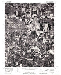 Sedalia East Missouri Historical topographic map, 1:24000 scale, 7.5 X 7.5 Minute, Year 1980