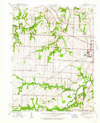 Sedalia West Missouri Historical topographic map, 1:24000 scale, 7.5 X 7.5 Minute, Year 1944