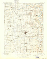 Sedalia Missouri Historical topographic map, 1:125000 scale, 30 X 30 Minute, Year 1894