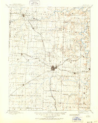 Sedalia Missouri Historical topographic map, 1:125000 scale, 30 X 30 Minute, Year 1894
