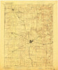 Sedalia Missouri Historical topographic map, 1:125000 scale, 30 X 30 Minute, Year 1894