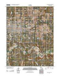 Sedalia East Missouri Historical topographic map, 1:24000 scale, 7.5 X 7.5 Minute, Year 2011