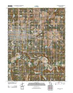 Sedalia East Missouri Historical topographic map, 1:24000 scale, 7.5 X 7.5 Minute, Year 2011