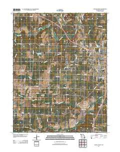 Sedalia West Missouri Historical topographic map, 1:24000 scale, 7.5 X 7.5 Minute, Year 2011
