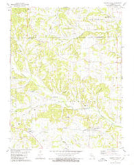Sedgewickville Missouri Historical topographic map, 1:24000 scale, 7.5 X 7.5 Minute, Year 1980