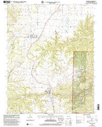 Seligman Missouri Historical topographic map, 1:24000 scale, 7.5 X 7.5 Minute, Year 1999