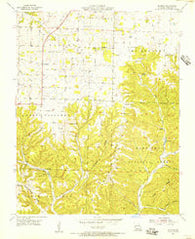 Selmore Missouri Historical topographic map, 1:24000 scale, 7.5 X 7.5 Minute, Year 1955