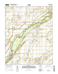 Senath Missouri Current topographic map, 1:24000 scale, 7.5 X 7.5 Minute, Year 2015