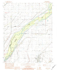 Senath Missouri Historical topographic map, 1:24000 scale, 7.5 X 7.5 Minute, Year 1983