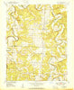 Sentinel Missouri Historical topographic map, 1:24000 scale, 7.5 X 7.5 Minute, Year 1950