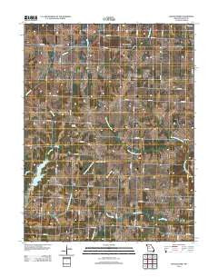 Shackleford Missouri Historical topographic map, 1:24000 scale, 7.5 X 7.5 Minute, Year 2012