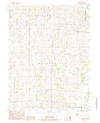 Shelby Missouri Historical topographic map, 1:24000 scale, 7.5 X 7.5 Minute, Year 1984