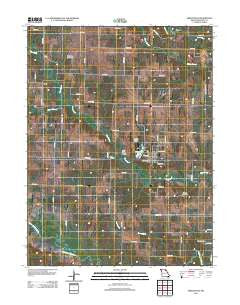 Shelbyville Missouri Historical topographic map, 1:24000 scale, 7.5 X 7.5 Minute, Year 2012