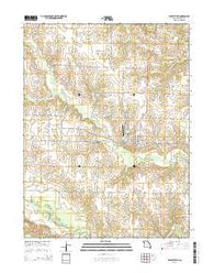 Shelbyville Missouri Current topographic map, 1:24000 scale, 7.5 X 7.5 Minute, Year 2014