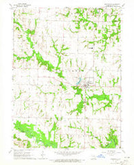 Shelbyville Missouri Historical topographic map, 1:24000 scale, 7.5 X 7.5 Minute, Year 1964