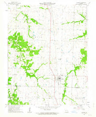 Sheldon Missouri Historical topographic map, 1:24000 scale, 7.5 X 7.5 Minute, Year 1962