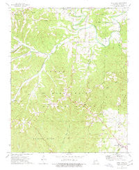Shell Knob Missouri Historical topographic map, 1:24000 scale, 7.5 X 7.5 Minute, Year 1974