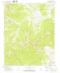 Shell Knob Missouri Historical topographic map, 1:24000 scale, 7.5 X 7.5 Minute, Year 1974