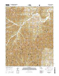 Shell Knob Missouri Current topographic map, 1:24000 scale, 7.5 X 7.5 Minute, Year 2015