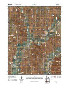 Sheridan Missouri Historical topographic map, 1:24000 scale, 7.5 X 7.5 Minute, Year 2010