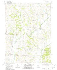Sheridan Missouri Historical topographic map, 1:24000 scale, 7.5 X 7.5 Minute, Year 1980