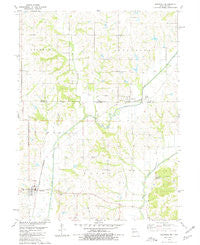 Sheridan Missouri Historical topographic map, 1:24000 scale, 7.5 X 7.5 Minute, Year 1980