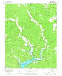 Shook Missouri Historical topographic map, 1:24000 scale, 7.5 X 7.5 Minute, Year 1966