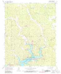 Shook Missouri Historical topographic map, 1:24000 scale, 7.5 X 7.5 Minute, Year 1966