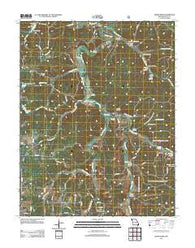 Short Bend Missouri Historical topographic map, 1:24000 scale, 7.5 X 7.5 Minute, Year 2011