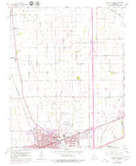 Sikeston North Missouri Historical topographic map, 1:24000 scale, 7.5 X 7.5 Minute, Year 1963