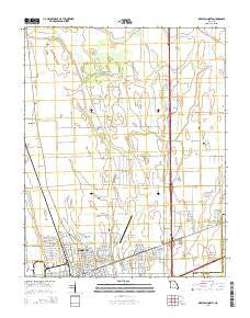 Sikeston North Missouri Current topographic map, 1:24000 scale, 7.5 X 7.5 Minute, Year 2015