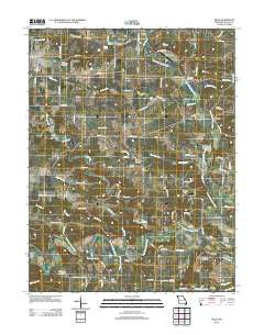 Silex Missouri Historical topographic map, 1:24000 scale, 7.5 X 7.5 Minute, Year 2012