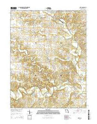 Silex Missouri Current topographic map, 1:24000 scale, 7.5 X 7.5 Minute, Year 2015