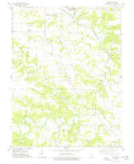 Silex Missouri Historical topographic map, 1:24000 scale, 7.5 X 7.5 Minute, Year 1975