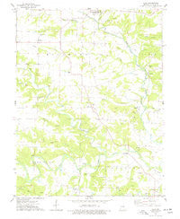Silex Missouri Historical topographic map, 1:24000 scale, 7.5 X 7.5 Minute, Year 1975