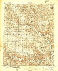 Silex Missouri Historical topographic map, 1:48000 scale, 15 X 15 Minute, Year 1939