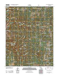 Siloam Springs Missouri Historical topographic map, 1:24000 scale, 7.5 X 7.5 Minute, Year 2012