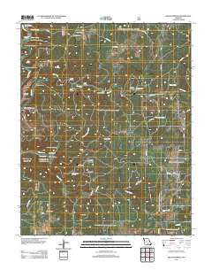Siloam Springs Missouri Historical topographic map, 1:24000 scale, 7.5 X 7.5 Minute, Year 2012
