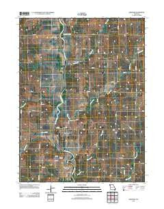 Skidmore Missouri Historical topographic map, 1:24000 scale, 7.5 X 7.5 Minute, Year 2012