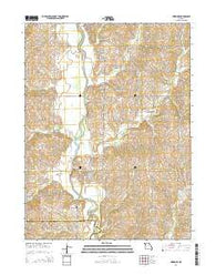 Skidmore Missouri Current topographic map, 1:24000 scale, 7.5 X 7.5 Minute, Year 2014