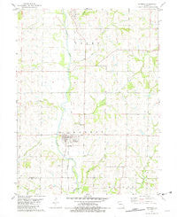 Skidmore Missouri Historical topographic map, 1:24000 scale, 7.5 X 7.5 Minute, Year 1981