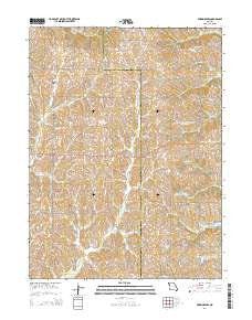 Skidmore NW Missouri Current topographic map, 1:24000 scale, 7.5 X 7.5 Minute, Year 2014