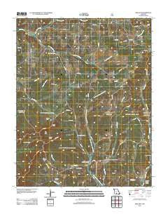 Smallett Missouri Historical topographic map, 1:24000 scale, 7.5 X 7.5 Minute, Year 2012