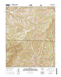 Smallett Missouri Current topographic map, 1:24000 scale, 7.5 X 7.5 Minute, Year 2015